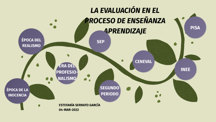 LA EVALUACIÓN EN EL PROCESO DE ENSEÑANZA APRENDIZAJE By Estefanía ...