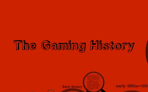 Gaming History by 6 P on Prezi