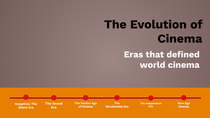 evolution of cinema essay