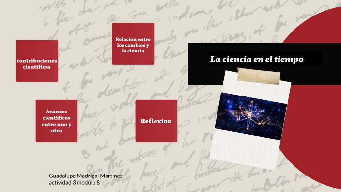 La ciencia en el tiempo by guadalupe madrigal on Prezi