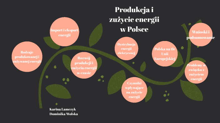 Produkcja I Zużycie Energii W Polsce By Karyna Lamczyk On Prezi 7512