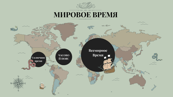 показать мировое время