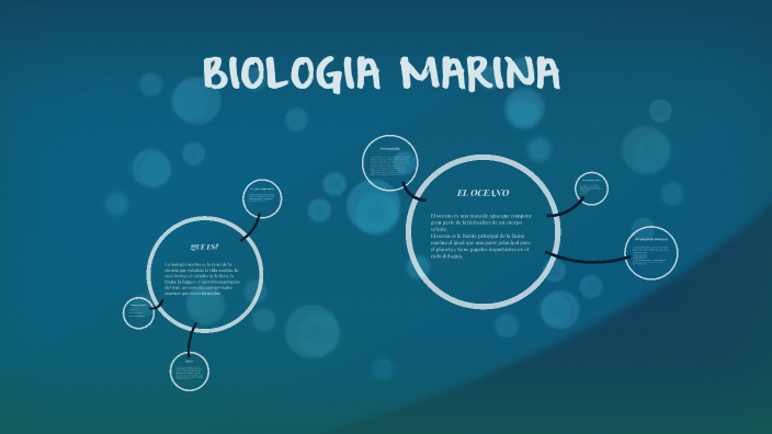 BIOLOGIA MARINA by Rigoberto Presenda on Prezi