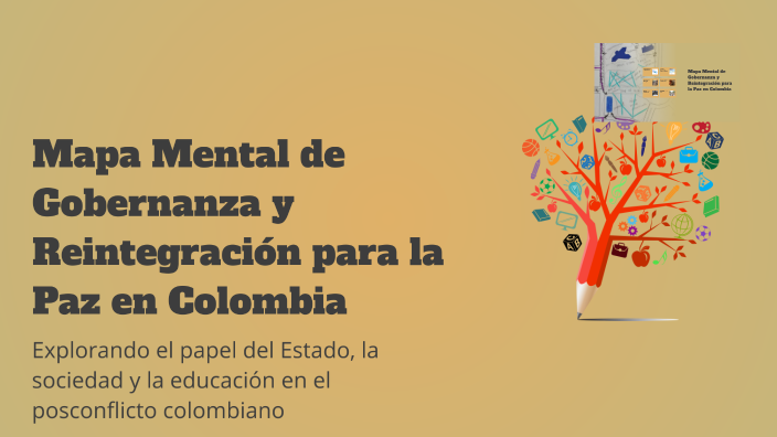 Mapa Mental de Gobernanza y Reintegración para la Paz en Colombia by ...