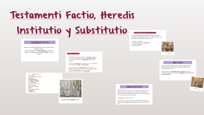 Testamenti Factio Activa Y Pasiva En Derecho Romano prezi.com