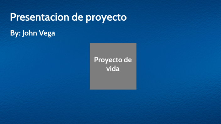 Presentacion de proyecto by True Falsez on Prezi