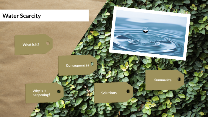 Water Scarcity by Abril Arizmendi on Prezi
