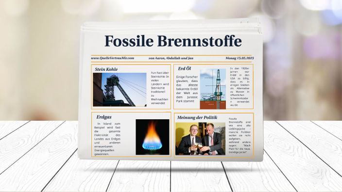 Fossile Brennstoffe by Jan on Prezi