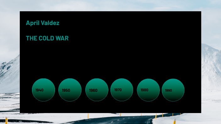 The cold war timeline by April Valdez on Prezi