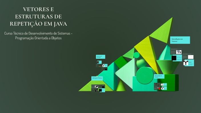 VETORES E ESTRUTURAS DE REPETIÇÃO EM JAVA by galego lindo on Prezi