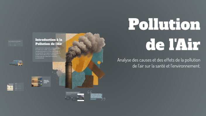 Pollution de l'Air by Yassmine Soussia on Prezi