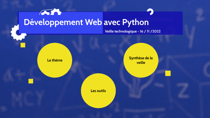 Veille technologique - web avec Python by Rozenn Renaud on Prezi