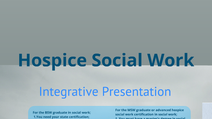hospice social work case studies