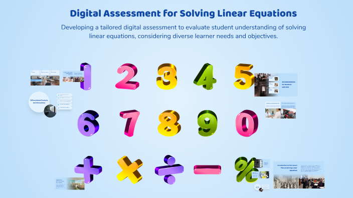 Digital Assessment for Solving Linear Equations by Joey Gutierrez on Prezi