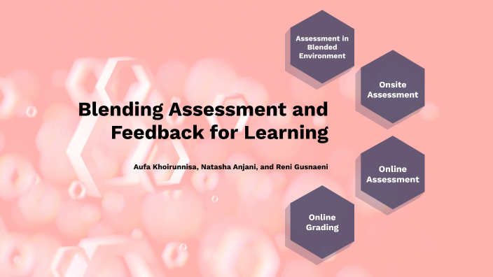 Blending Assessment and Feedback for Learning by Renigusnaeni on Prezi