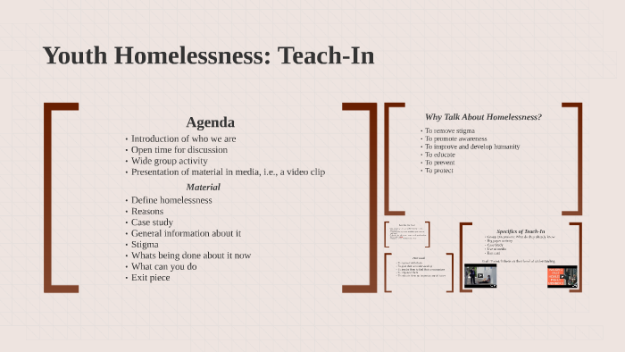 Youth Homelessness by Emily Lopes on Prezi