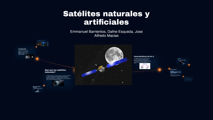 Los Satelites naturales y artificiales by EMMANUEL BARRIENTOS PEREZ on ...