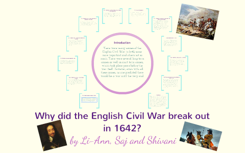 why did the civil war break out in 1642 essay