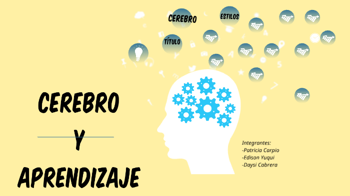 CEREBRO Y APRENDIZAJE by Edison Yuqui on Prezi
