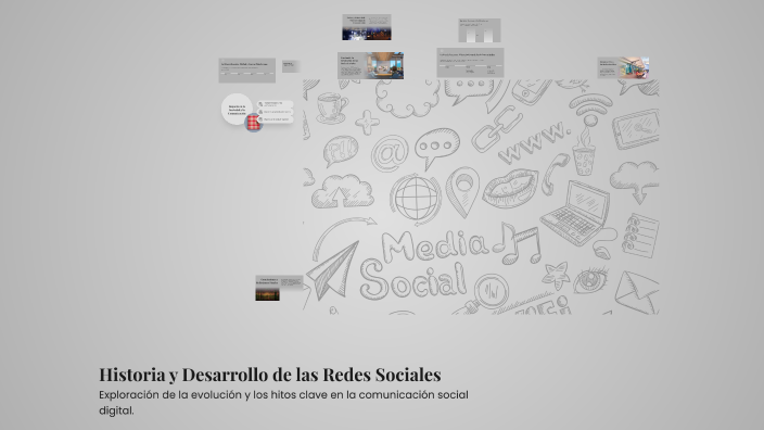 Historia y Desarrollo de las Redes Sociales by Abril Aquíno on Prezi