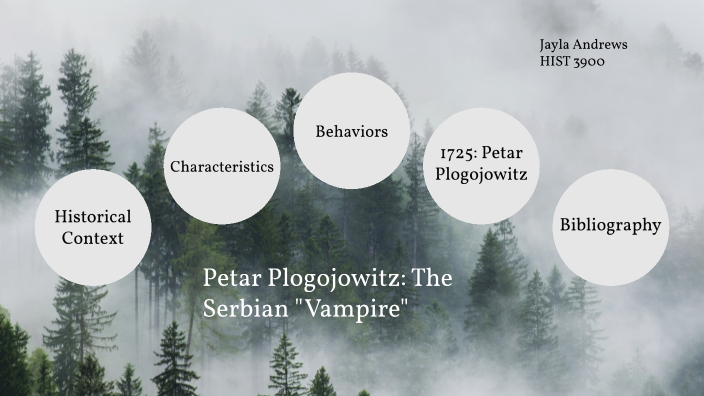 Petar Plogojowitz The Serbian