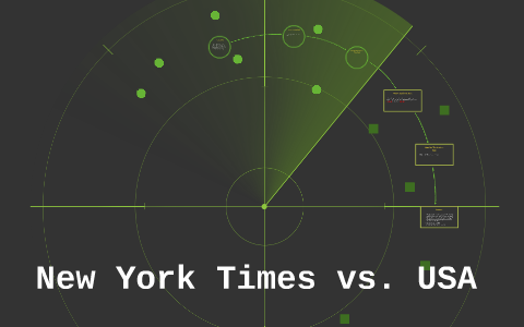 new york times vs us background