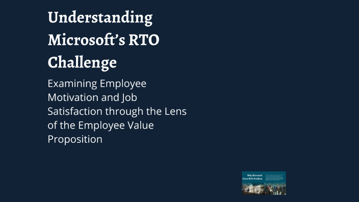 Understanding Microsoft’s RTO Challenge by Stella Altgenug on Prezi