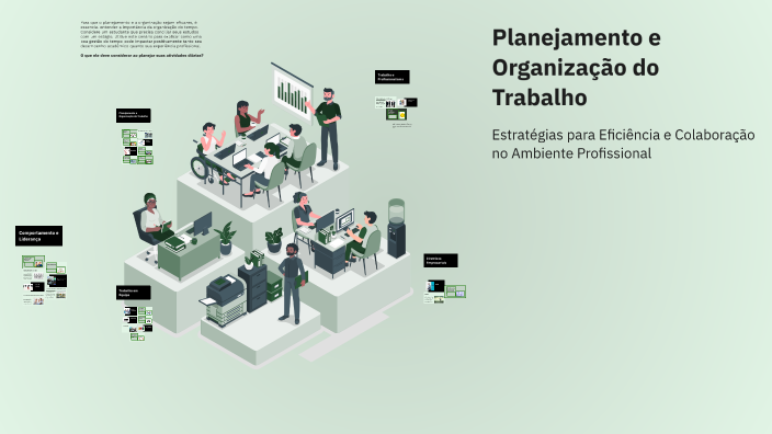 Planejamento e Organização do Trabalho by Kelly souza pinto on Prezi