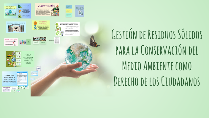Gestión de Residuos Sólidos para la Conservación del Medio Ambiente ...