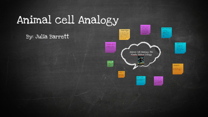 Animal cell Analogy- Julia Barrett by Julia Barrett