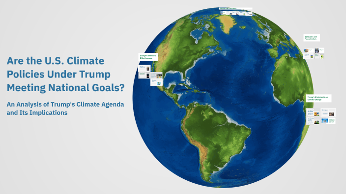 Are the U.S. Climate Policies Under Trump Meeting National Goals? by ...