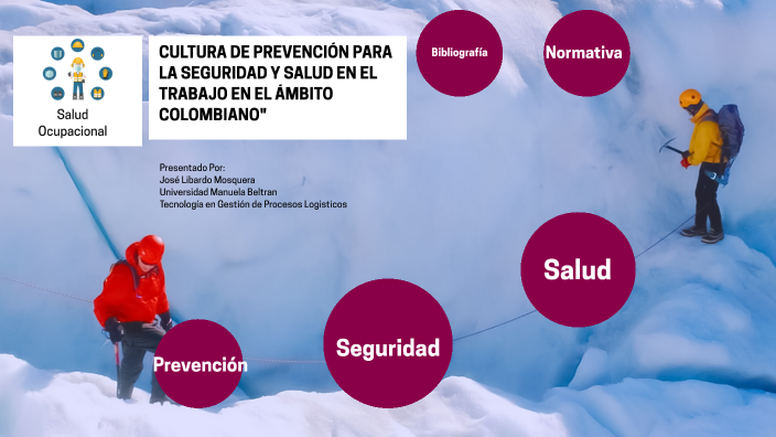 CULTURA DE PREVENCIÓN PARA LA SEGURIDAD Y SALUD EN EL TRABAJO EN EL ...