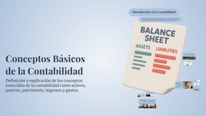 Conceptos Básicos de la Contabilidad by luz marlen gil on Prezi