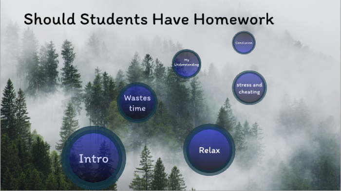 should students have homework data