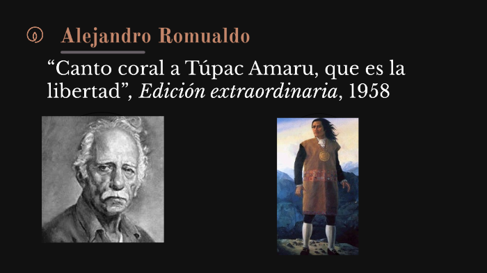 Canto coral a Tupac Amaru by Fiona Pugliese on Prezi Next