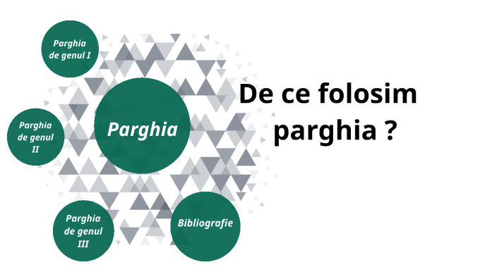 De ce folosim parghia ? by Georgiana Nicoleta on Prezi