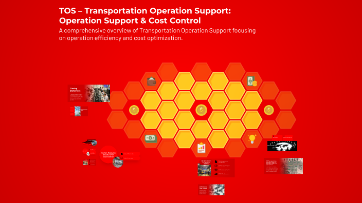 TOS – Transportation Operation Support: Operation Support & Cost ...