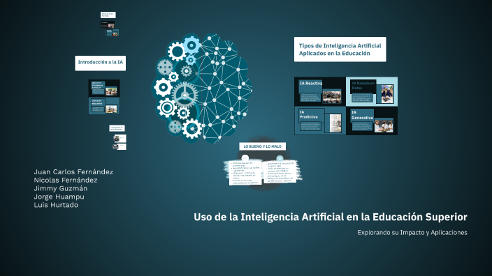 Uso de la Inteligencia Artificial en la Educación Superior by Nícolas ...