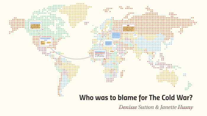 who was the blame for the cold war