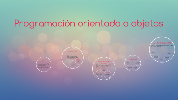 Programación orientada a objetos by Juan Diego Diaz Aragonez on Prezi