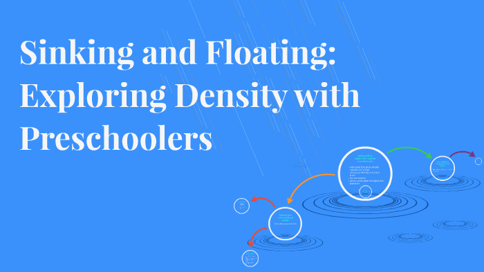 Sinking And Floating Exploring Density With Preschoolers By