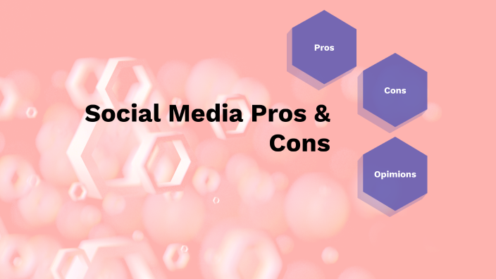 Social Media Pros & Cons by Peyton Curry on Prezi