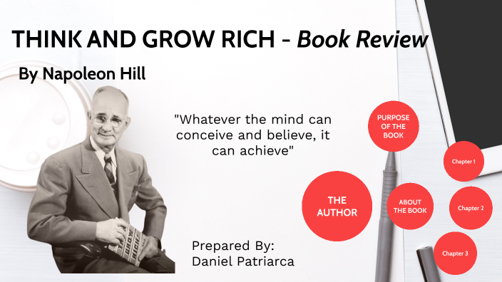 think and grow rich book review ppt