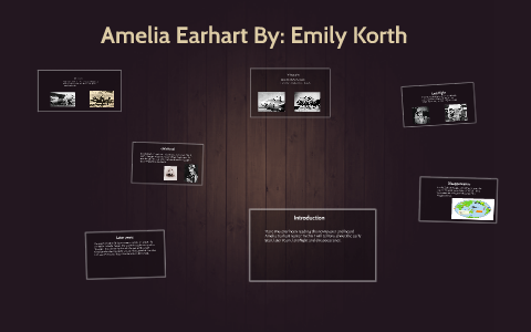 Amelia Earhart- Emily Korth by Laurie McNichols on Prezi