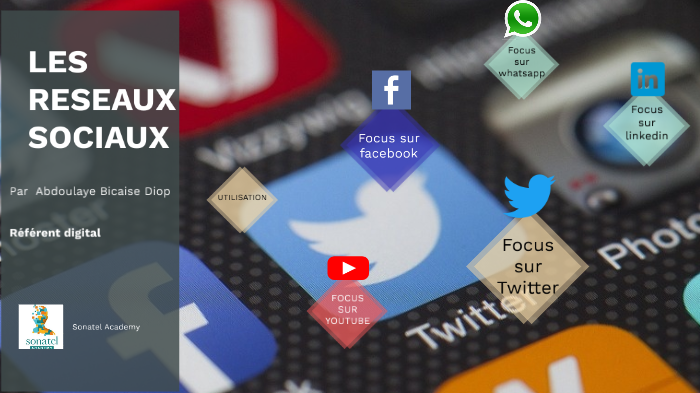Réseaux sociaux by wedigit com on Prezi
