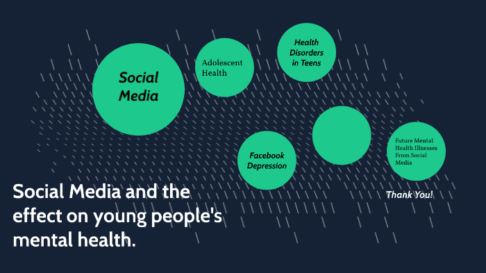 Social media and the effect on young people's mental health by Devin ...