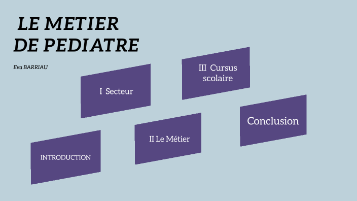 oral brevet presentation metier