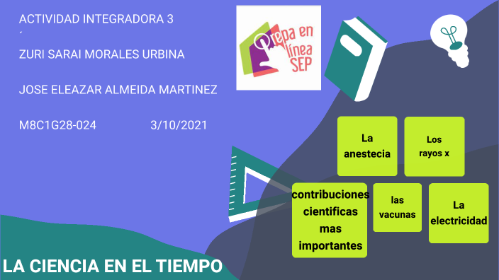 LA CIENCIA EN EL TIEMPO by Mariana Urbina on Prezi