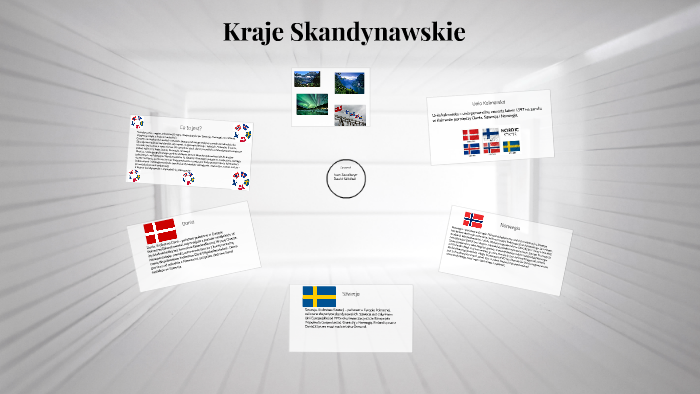 Kraje Skandynawskie Mają Wiela Wspólnych Cech środowiska Sprawdzian Gimnazjum