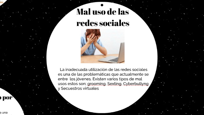 Mal uso de las redes sociales by Lara Veluscek on Prezi
